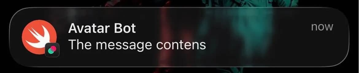 expanded communication notification